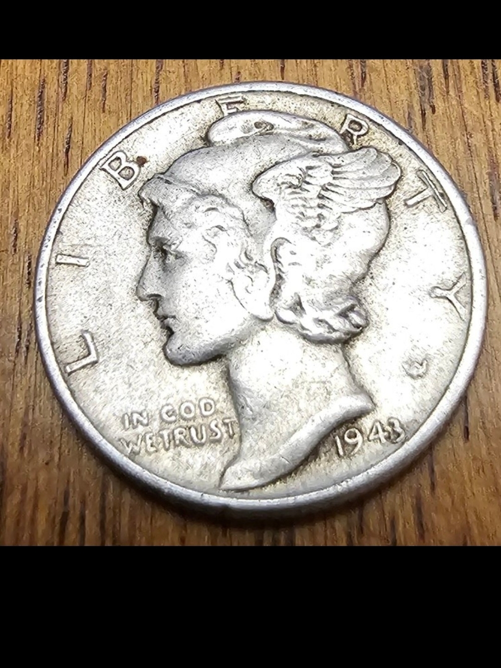 1943 Mercury Dime